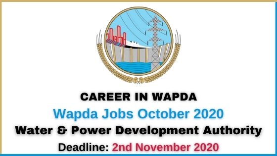 Wapda Jobs October 2020