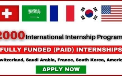 List of International Internships 2021