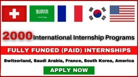 List of International Internships 2021