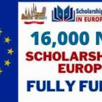 16000 Europe Scholarships 2021
