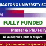 Shanghai Jiaotong University Scholarship 2021
