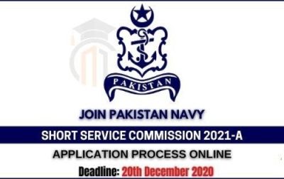 Join Pak Navy through Short Service Commission 2021