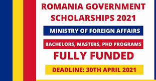 Romania Government Scholarship 2021