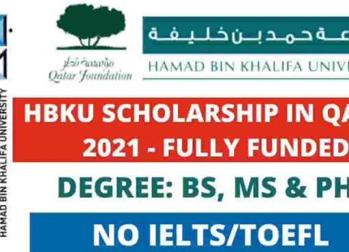 Hammad Bin Khalifa University Scholarship in Qatar 2021