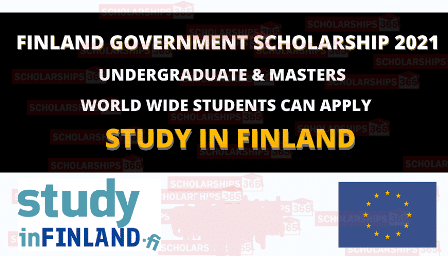 Finland Government Scholarship 2021