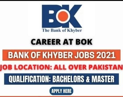 Bank of Khyber Jobs 2021