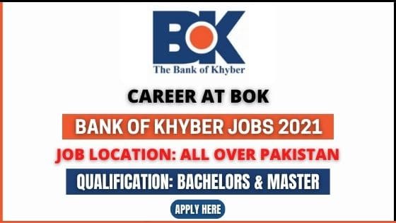Bank of Khyber Jobs 2021
