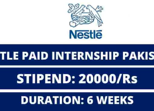 nestle pakistan internship program 2021