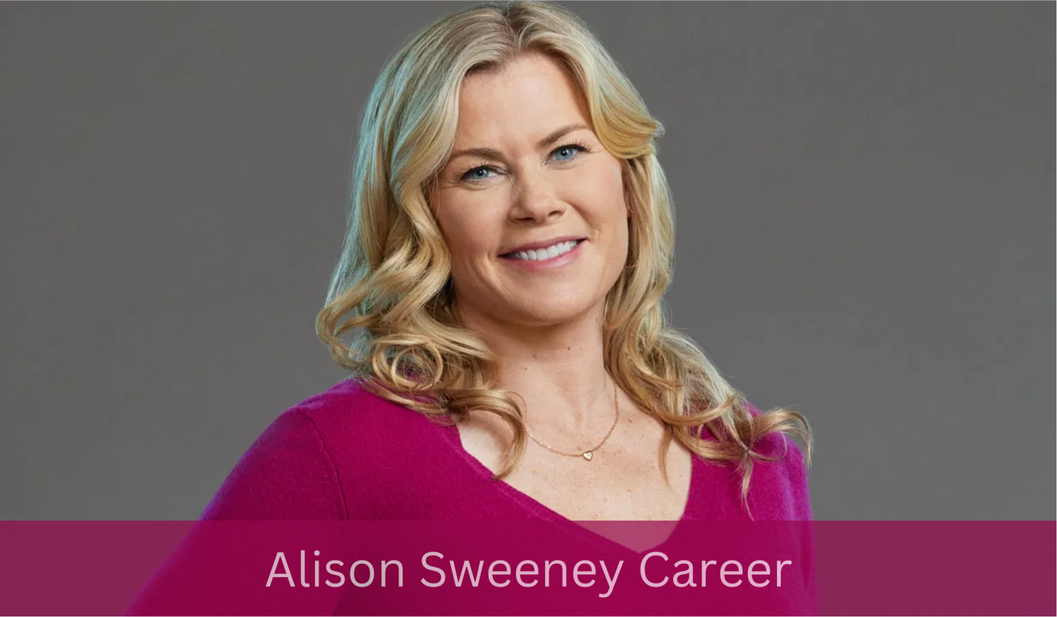 Alison Sweeney Net Worth: How much did she earn? - Phdcoding